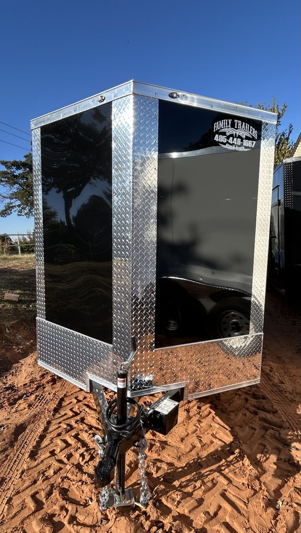 New 2026 Family Trailer 6x12 Tandem Axles Cargo / Enclosed Trailer-Screwless Exterior-Basic Pkg