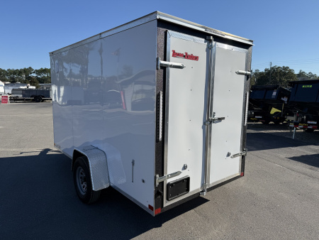 New TX6X12SA TEXAS TRAILERS 6' X 12' CARGO / ENCLOSED TRAILER W/DOUBLE REAR DOORS & SIDE DOOR