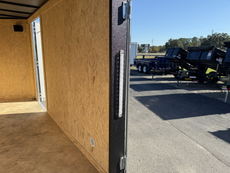 New TX6X12SA TEXAS TRAILERS 6' X 12' CARGO / ENCLOSED TRAILER W/DOUBLE REAR DOORS & SIDE DOOR