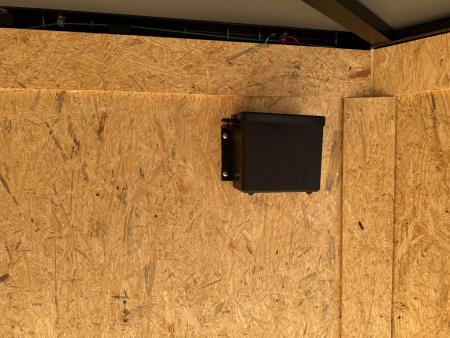 New TX6X12SA TEXAS TRAILERS 6' X 12' CARGO / ENCLOSED TRAILER W/DOUBLE REAR DOORS & SIDE DOOR