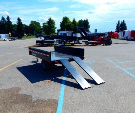 New 2026 Sure-Trac 4.5x8 3k Single Ram Dump Trailer