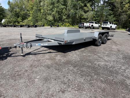 New 2026 BWISE CH10 82x20 10K Full Steel Deck Car Hauler Car Hauler w/Removable Fenders