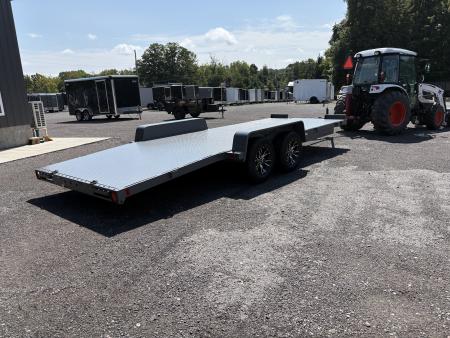 New 2026 BWISE CH10 82x20 10K Full Steel Deck Car Hauler Car Hauler w/Removable Fenders