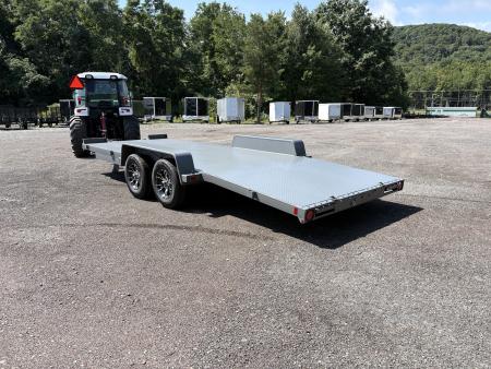 New 2026 BWISE CH10 82x20 10K Full Steel Deck Car Hauler Car Hauler w/Removable Fenders