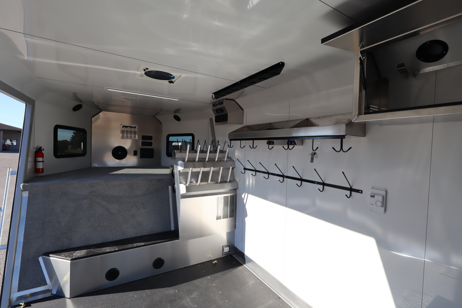 New 2026 Trails West RPM 24' GN Snowmobile Trailer