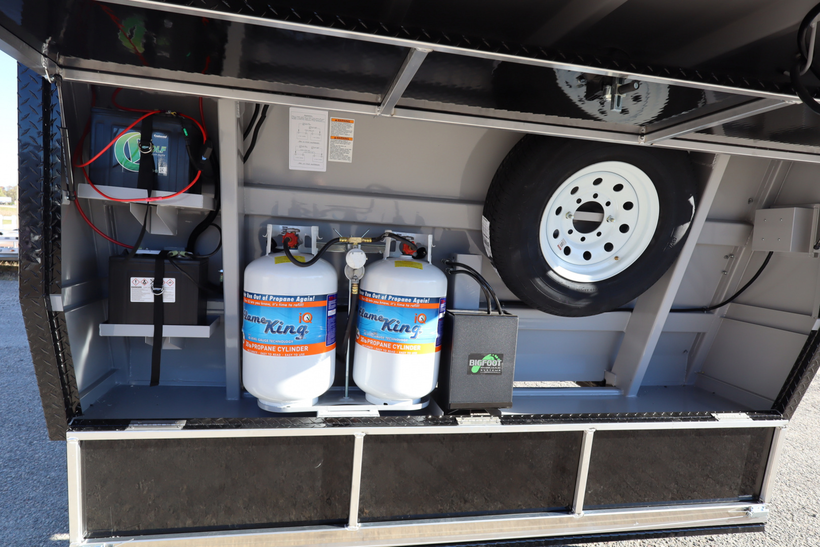 New 2026 Trails West RPM 24' GN Snowmobile Trailer