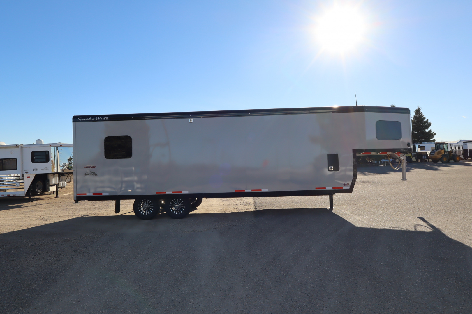 New 2026 Trails West RPM 24' GN Snowmobile Trailer