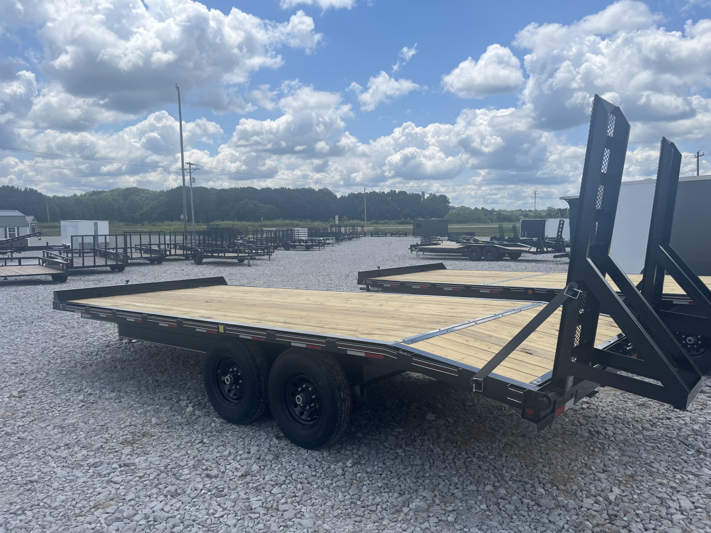 New 2026 Trailblazer 102X20 DECKOVER 14K W/STAND UP RAMPS