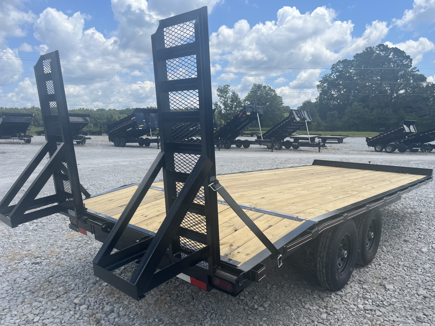 New 2026 Trailblazer 102X20 DECKOVER 14K W/STAND UP RAMPS