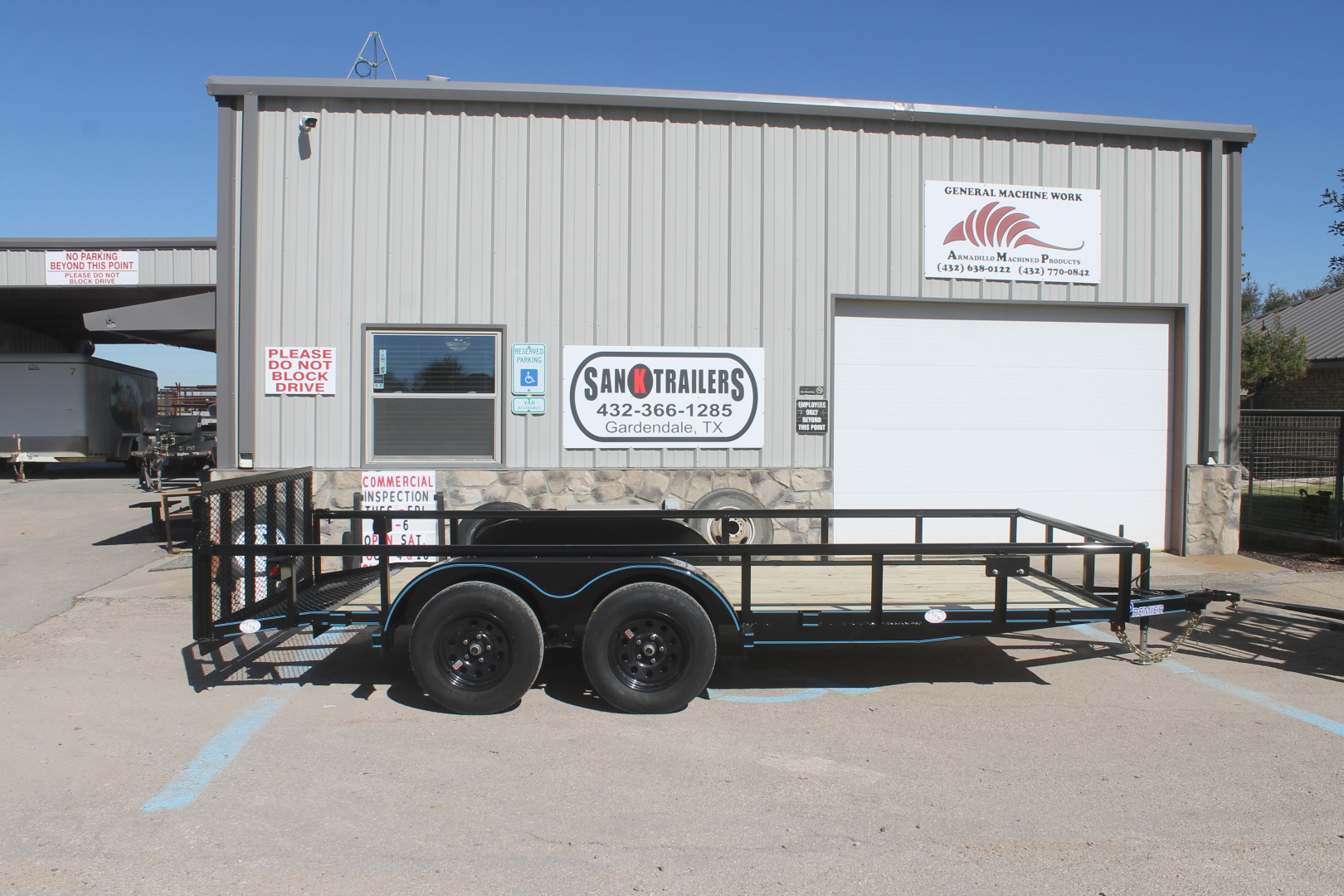 New 2026 Bellwether MFG 77X16 LP Utility Trailer
