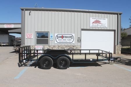 New 2026 Bellwether MFG 77X16 LP Utility Trailer