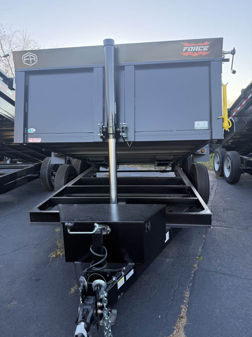 New 2026 Force 7X12 12K Dump Trailer
