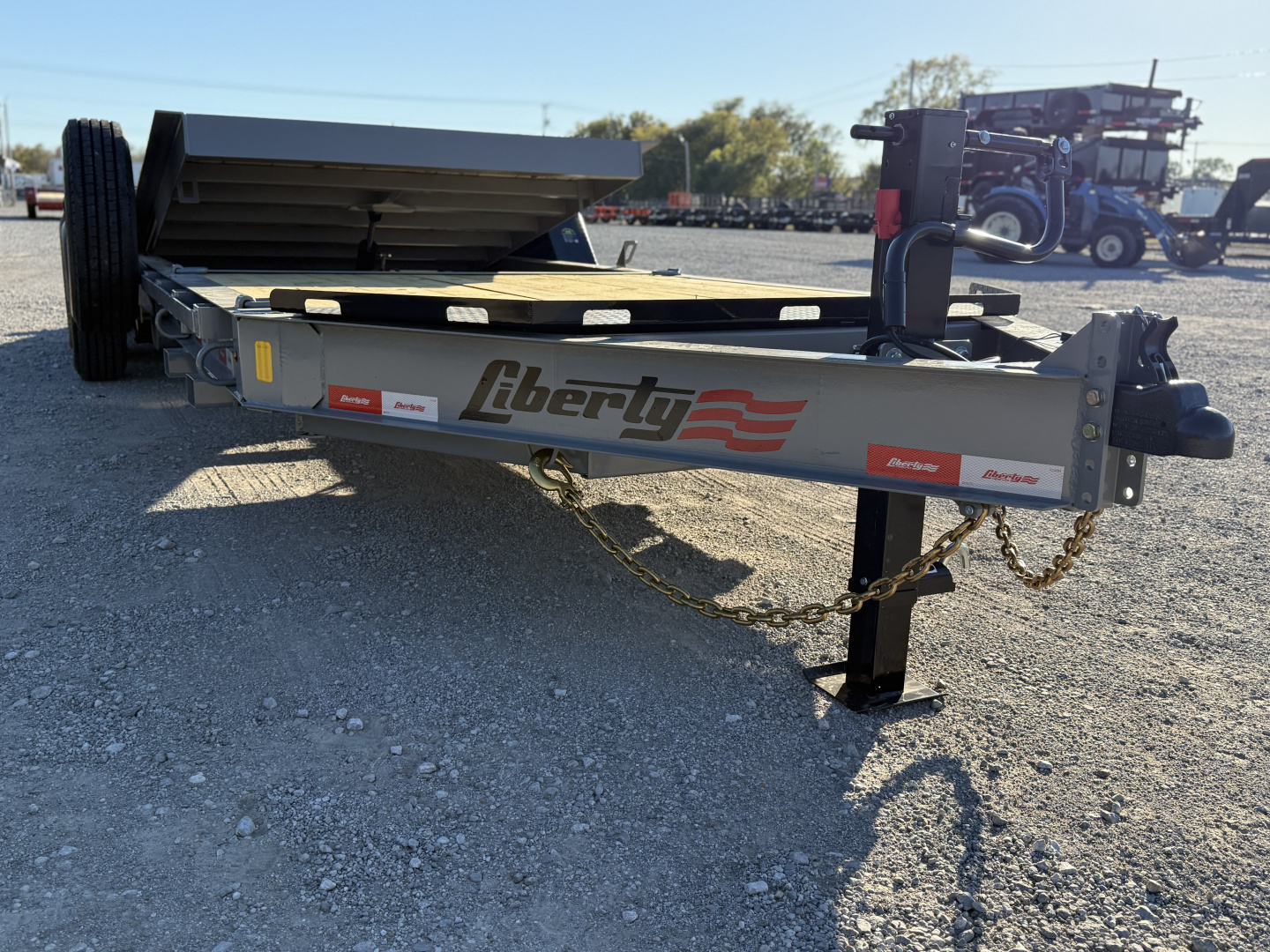 New 2026 Liberty LT14K83x22 I Beam Tilt Trailer w/ 14 Ply Tire Upg.