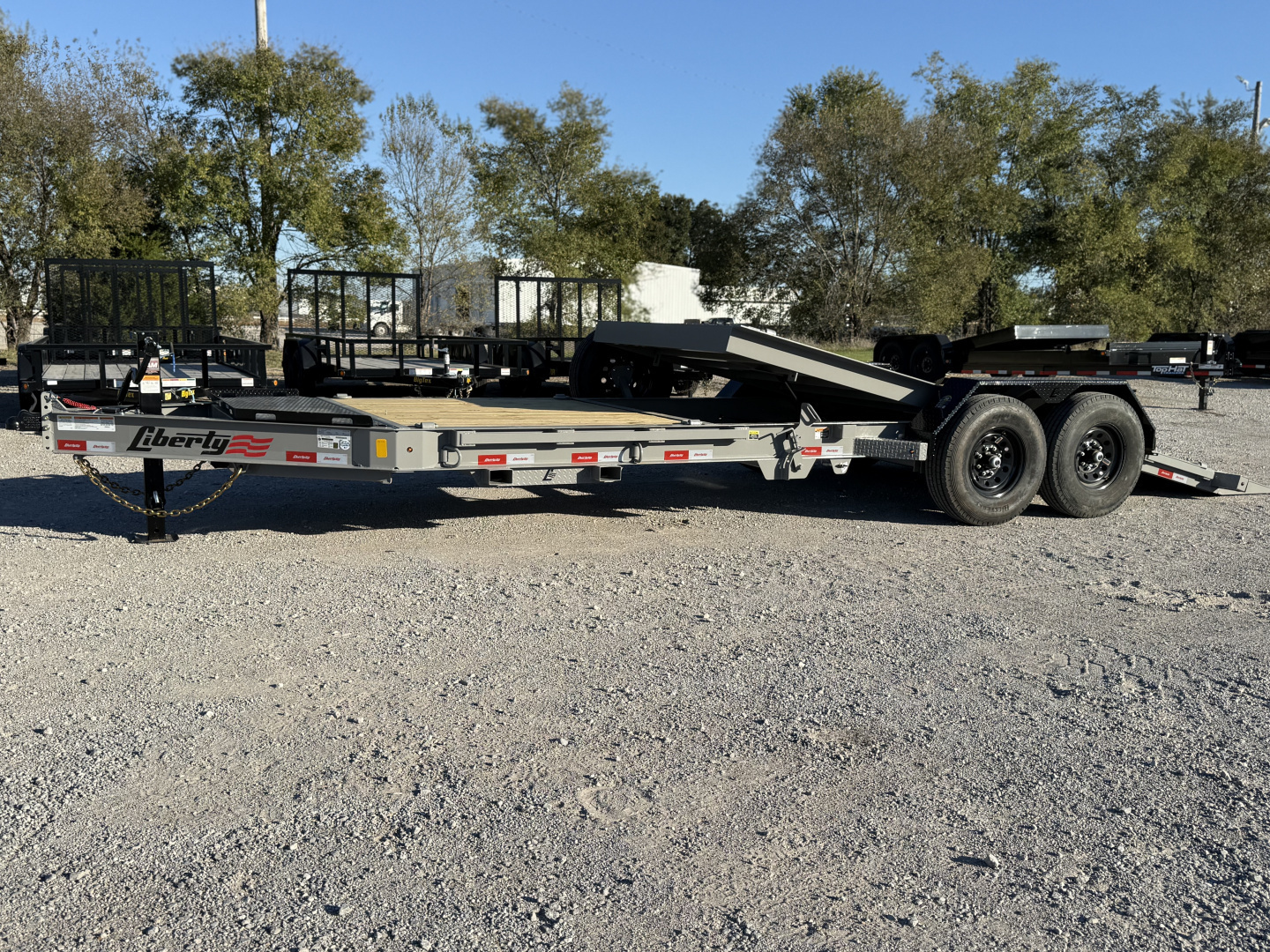 New 2026 Liberty LT14K83x22 I Beam Tilt Trailer w/ 14 Ply Tire Upg.