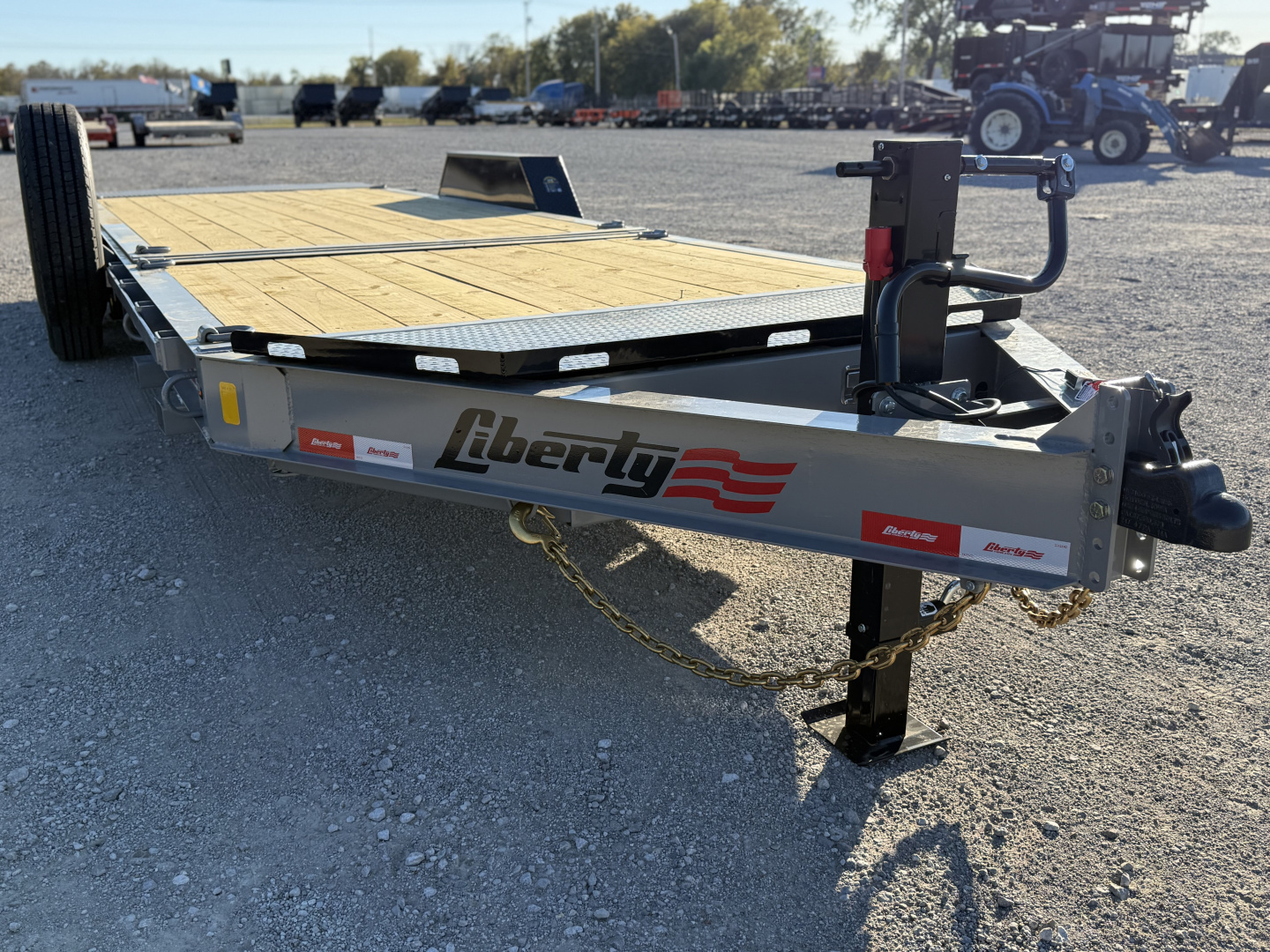 New 2026 Liberty LT14K83x22 I Beam Tilt Trailer w/ 14 Ply Tire Upg.
