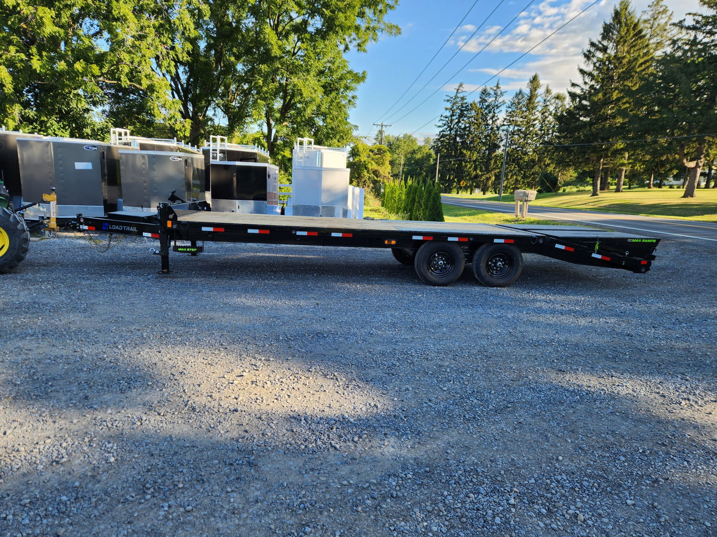 New 2026 Load Trail PS14 Pintle Hook Standard 102 x 24 Equipment Trailer