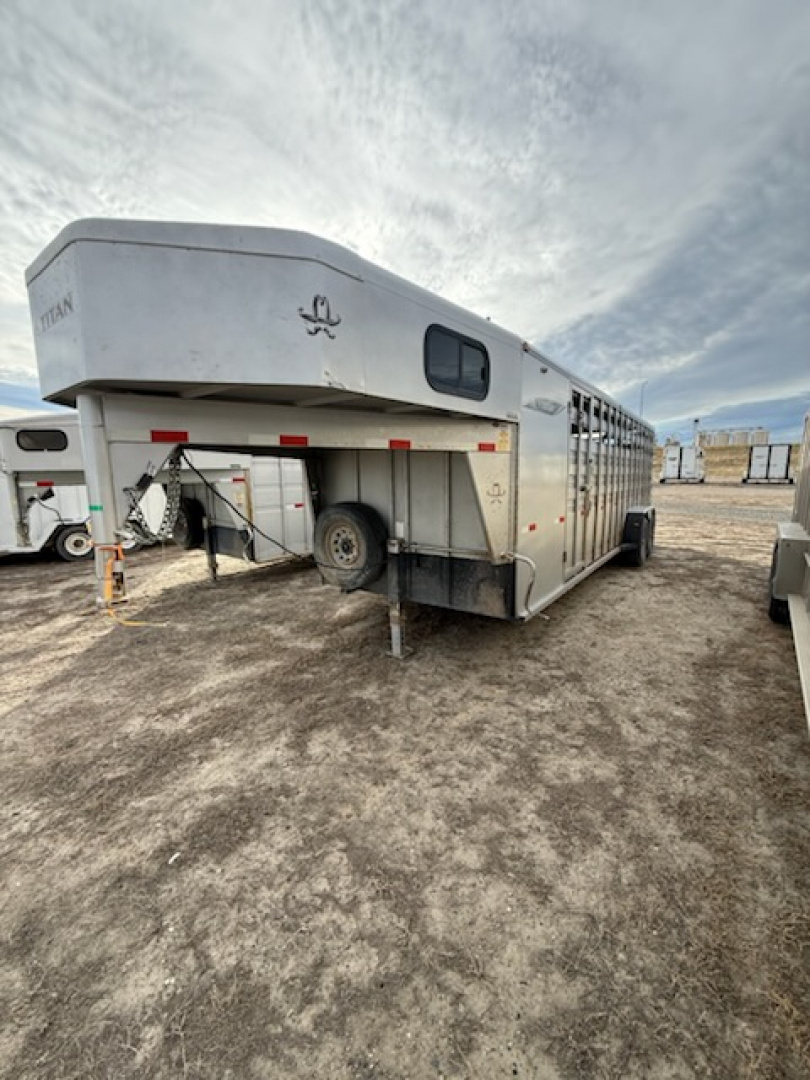 Used 2014 Titan Trailer Combo Stock Stock Combo Trailer For Sale In