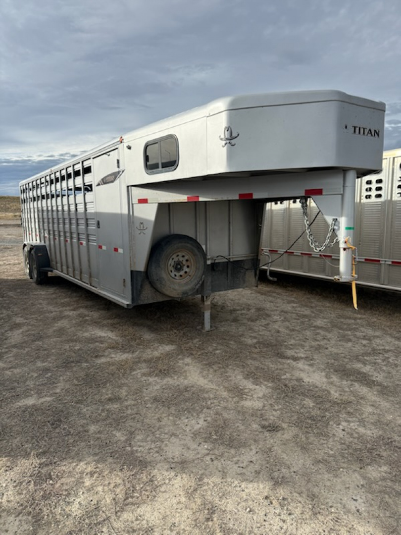 Used 2014 Titan Trailer Combo Stock Stock Combo Trailer For Sale In