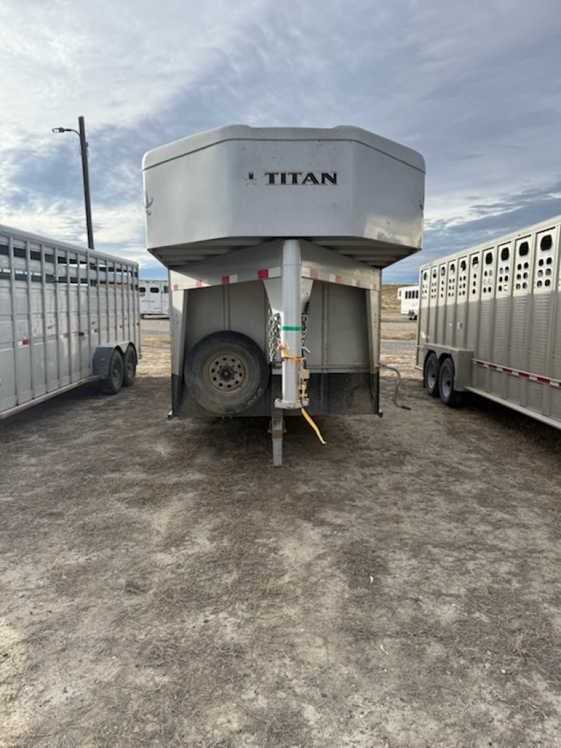 Used 2014 Titan Trailer Combo Stock Stock Combo Trailer For Sale In