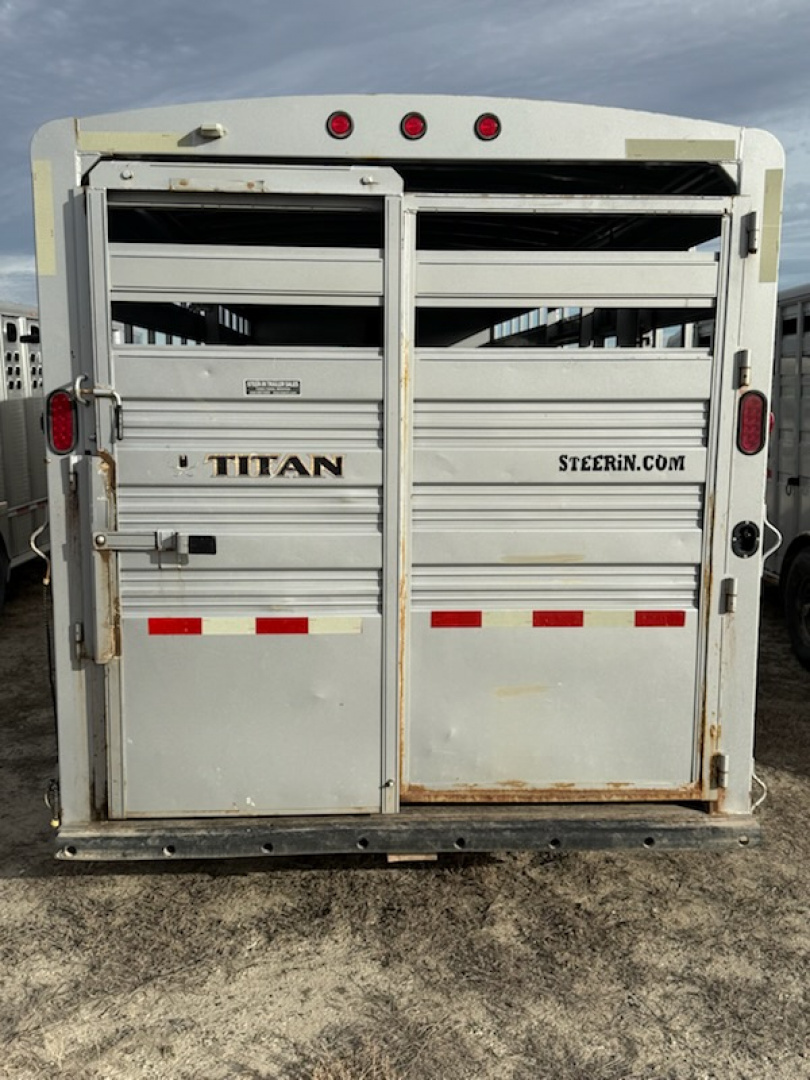 Used 2014 Titan Trailer Combo Stock Stock Combo Trailer For Sale In