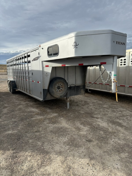 Used 2013 Titan Trailer COMBO Stock / Stock Combo Trailer