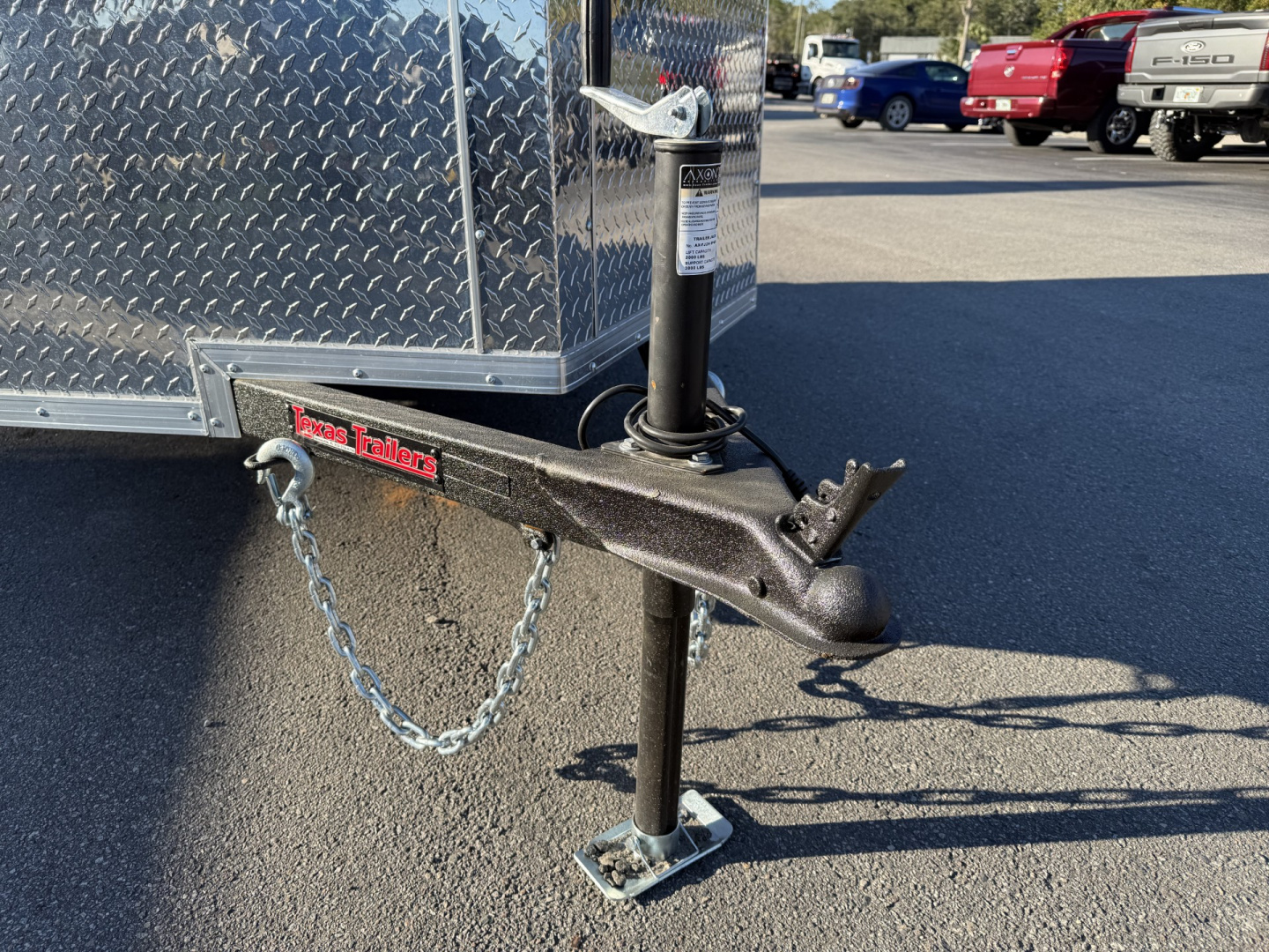 New TX5X8SA TEXAS TRAILERS 5' X 8' CARGO / ENCLOSED TRAILER W/REAR RAMP DOOR & SIDE DOOR