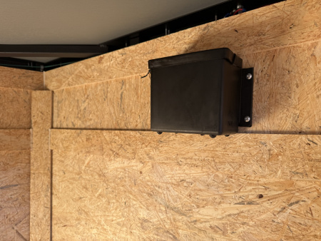 New TX5X8SA TEXAS TRAILERS 5' X 8' CARGO / ENCLOSED TRAILER W/REAR RAMP DOOR & SIDE DOOR