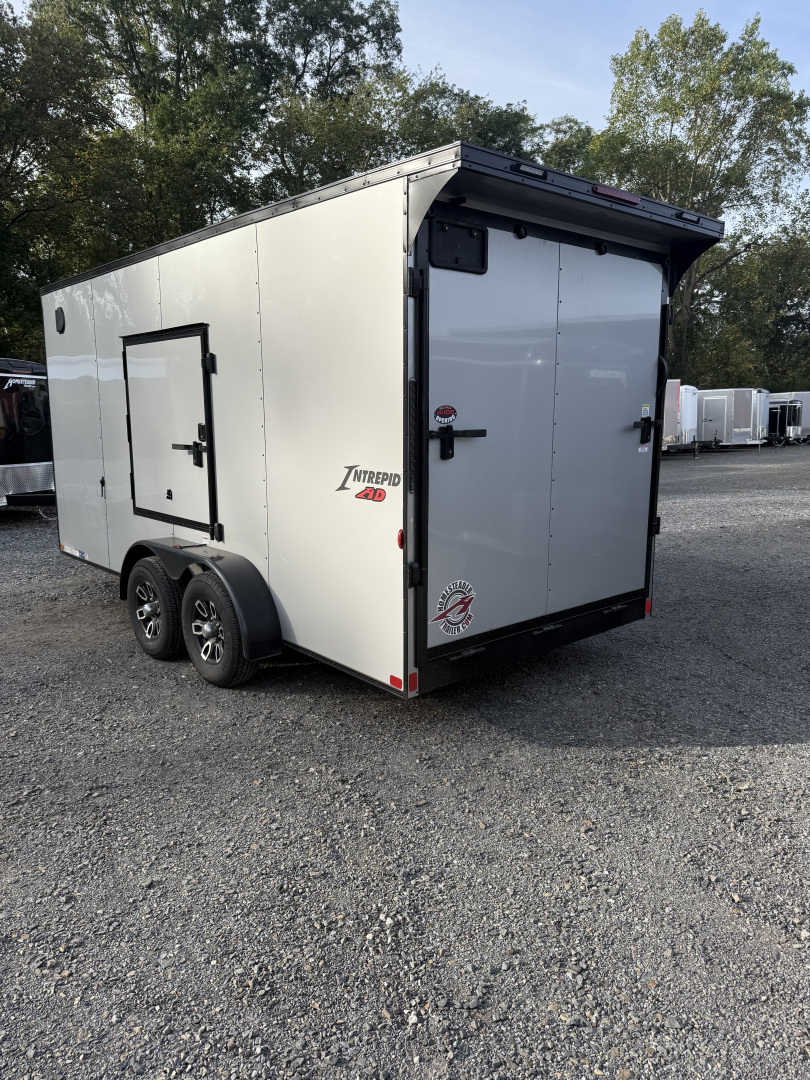 New 2026 Homesteader 7x16IH V-Nose - 7' Interior - SILVER - UTV OPTIONS