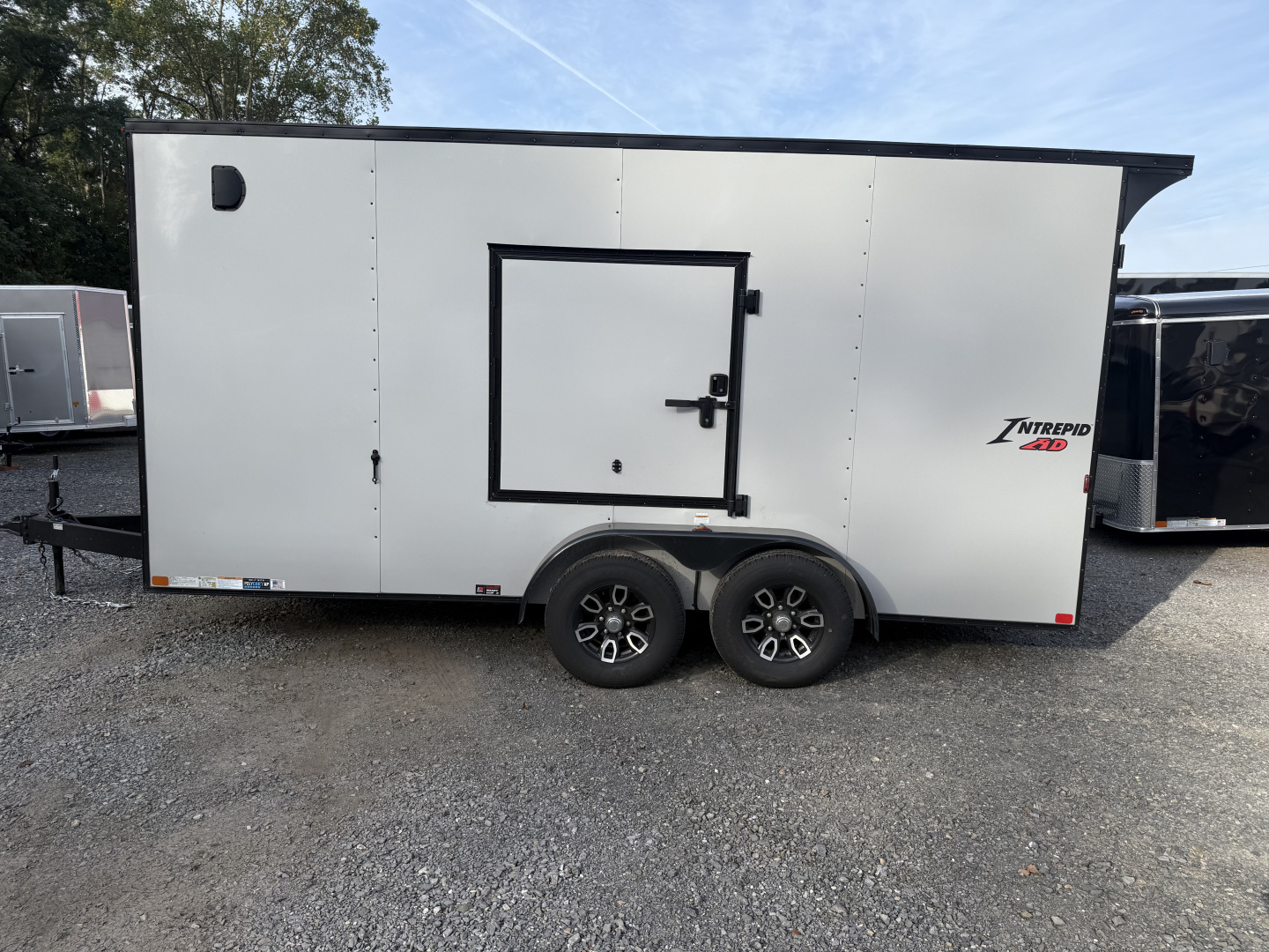 New 2026 Homesteader 7x16IH V-Nose - 7' Interior - SILVER - UTV OPTIONS