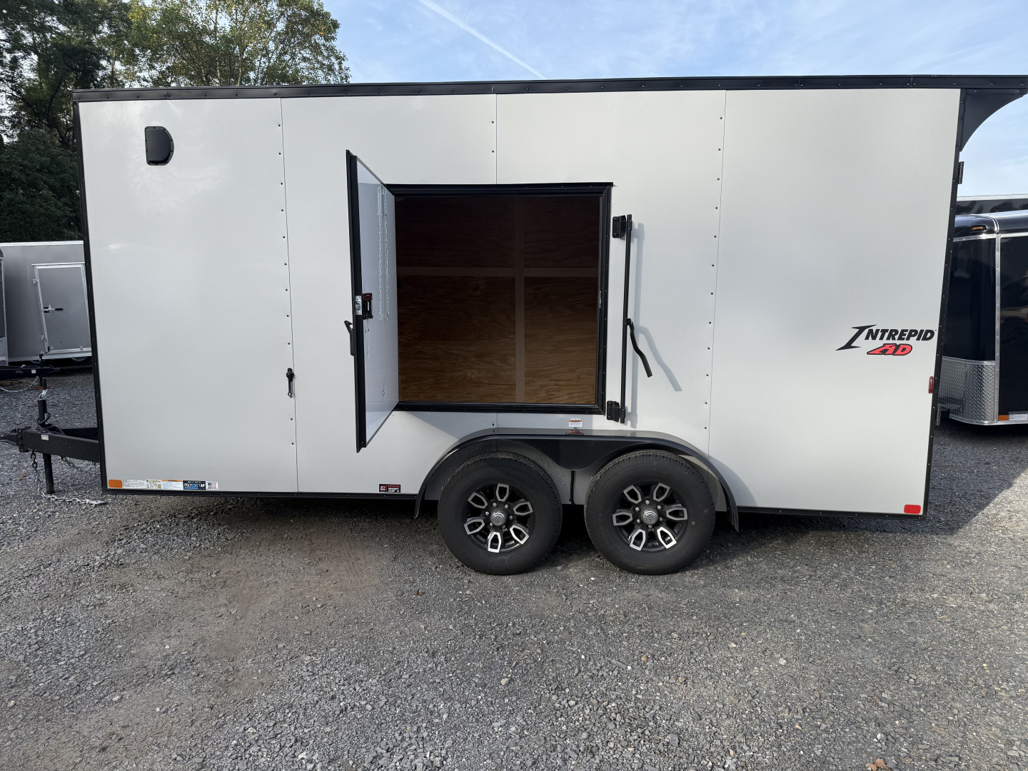 New 2026 Homesteader 7x16IH V-Nose - 7' Interior - SILVER - UTV OPTIONS