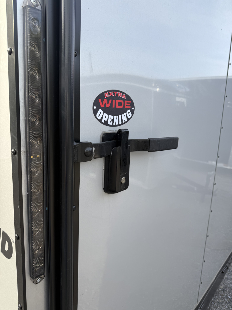 New 2026 Homesteader 7x16IH V-Nose - 7' Interior - SILVER - UTV OPTIONS