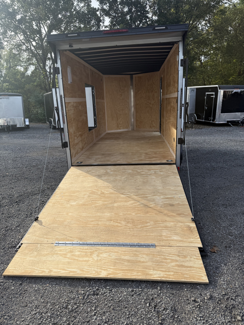 New 2026 Homesteader 7x16IH V-Nose - 7' Interior - SILVER - UTV OPTIONS