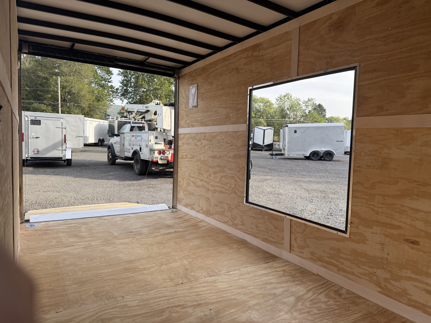 New 2026 Homesteader 7x16IH V-Nose - 7' Interior - SILVER - UTV OPTIONS