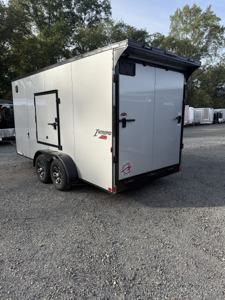 New 2026 Homesteader 7x16IH V-Nose - 7' Interior - SILVER - UTV OPTIONS