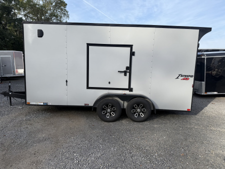 New 2026 Homesteader 7x16IH V-Nose - 7' Interior - SILVER - UTV OPTIONS