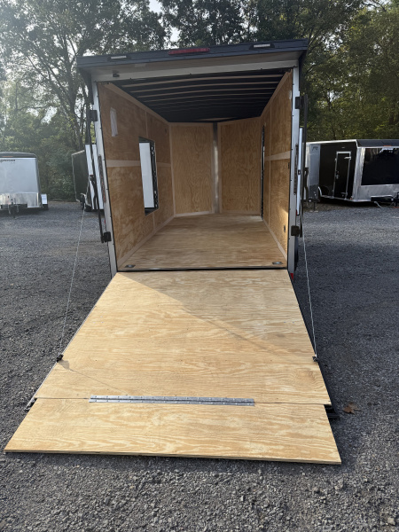 New 2026 Homesteader 7x16IH V-Nose - 7' Interior - SILVER - UTV OPTIONS