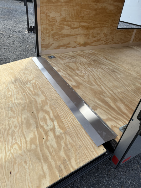 New 2026 Homesteader 7x16IH V-Nose - 7' Interior - SILVER - UTV OPTIONS