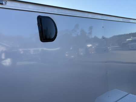 New TX5X8SA TEXAS TRAILERS 5' X 8' CARGO / ENCLOSED TRAILER W/REAR RAMP DOOR