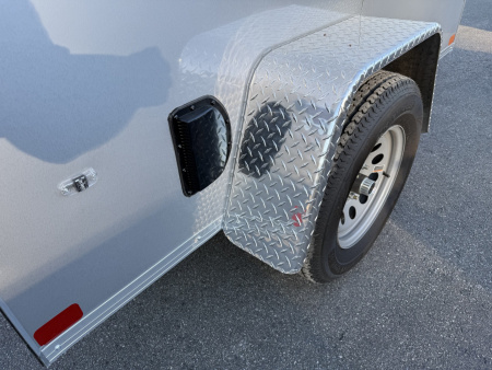 New TX5X8SA TEXAS TRAILERS 5' X 8' CARGO / ENCLOSED TRAILER W/REAR RAMP DOOR