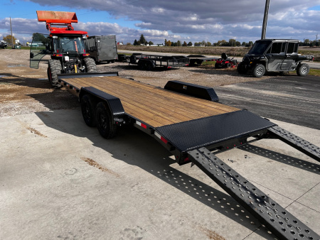 New 2026 H&H Trailers 82"X20' 7k gvwr Slide-Out ramps Car / Racing Trailer