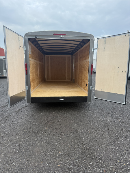 New 2026 Homesteader 7x16 Cargo Trailer - Swing Door - GRAY