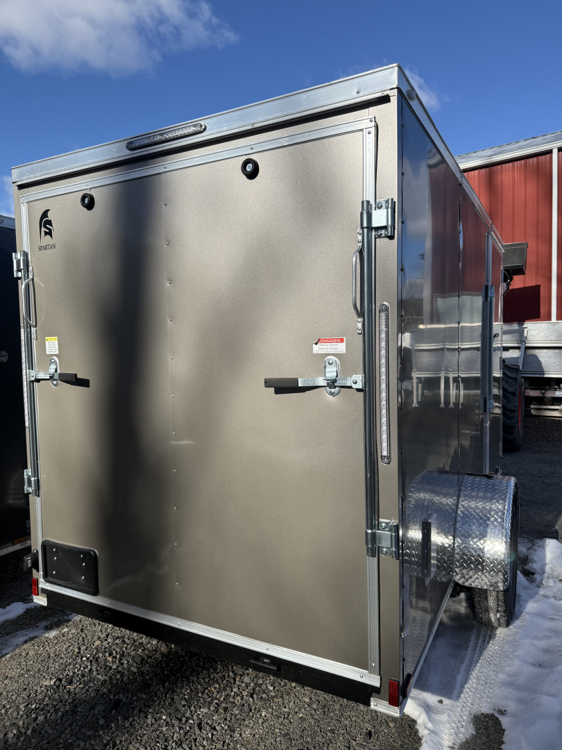 New 2025 Spartan 6x12 Cargo - PEWTER - RAMP