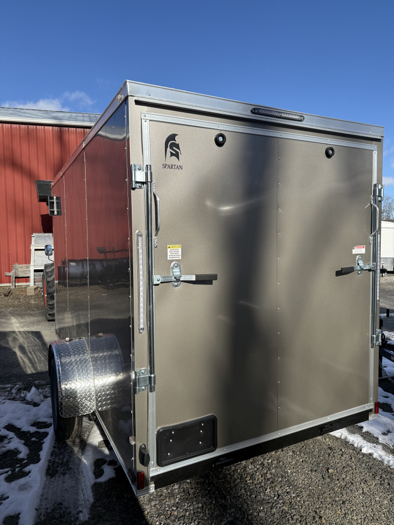 New 2025 Spartan 6x12 Cargo - PEWTER - RAMP