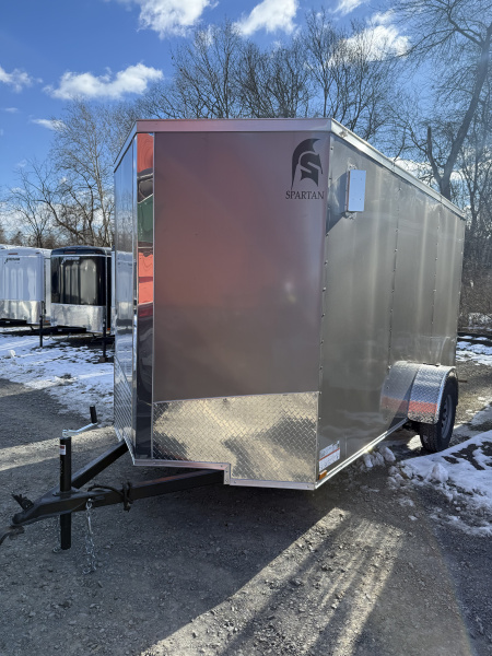 New 2025 Spartan 6x12 Cargo - PEWTER - RAMP