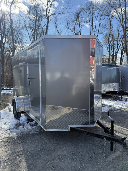 New 2025 Spartan 6x12 Cargo - PEWTER - RAMP