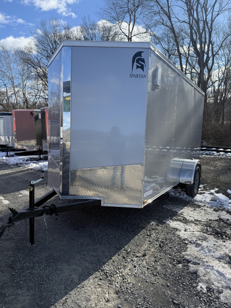 New 2025 Spartan 6x12 Cargo - SILVER - RAMP