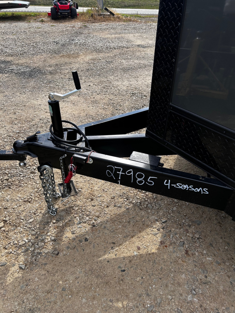 New 2026 Discovery Trailers 7.5x16 Blackout Package .080 exterior skins Cargo / Enclosed Trailer