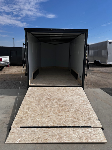 New 2026 Discovery Trailers 7.5x16 Blackout Package .080 exterior skins Cargo / Enclosed Trailer