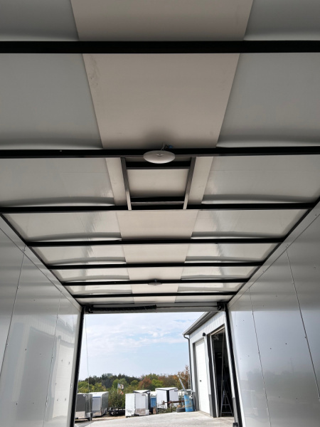 New 2026 Discovery Trailers 7.5x16 Blackout Package .080 exterior skins Cargo / Enclosed Trailer