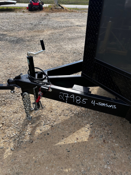 New 2026 Discovery Trailers 7.5x16 Blackout Package .080 exterior skins Cargo / Enclosed Trailer